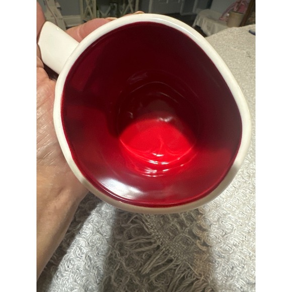 Rae Dunn Wizard of Oz Coffee Mug There's No Place Like Home Red Shoes - Picture 3 of 4